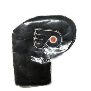 NHL Philadelphia Flyers Deluxe Golf Putter Cover Embroidered Logo Black